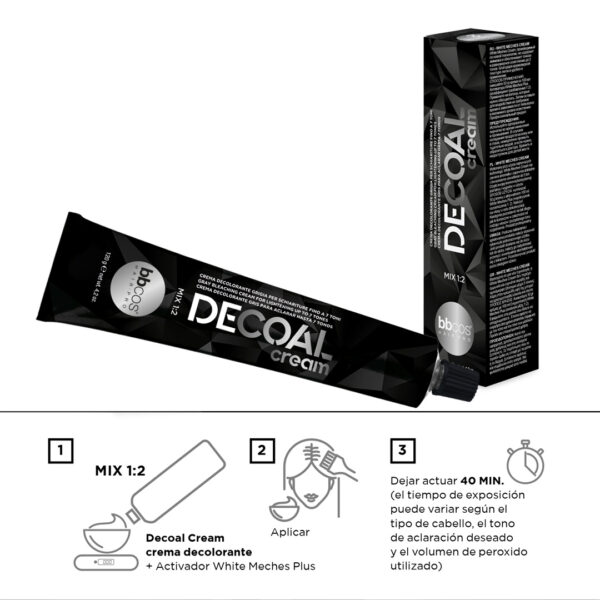 DECOAL CREAM Carbón Activado 120ml - Imagen 3